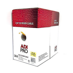ADI PRO ADI PRO 0E-CAT5ROR CAT5e Riser Cable, 1000' (304.8m) Pull Box