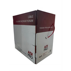 ADI PRO ADI PRO RN-2005506 18/2 Plenum Fire Alarm Cable, Unshielded, FPLP, CL3P, FT6, 500'