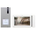 COMELIT COMELIT HFX-9000M Video Intercom System Door Entry Kit, Flush/Wall Mount, Includes 7 LCD Color Monitor, Power Supply, Quadra Door Entry Station