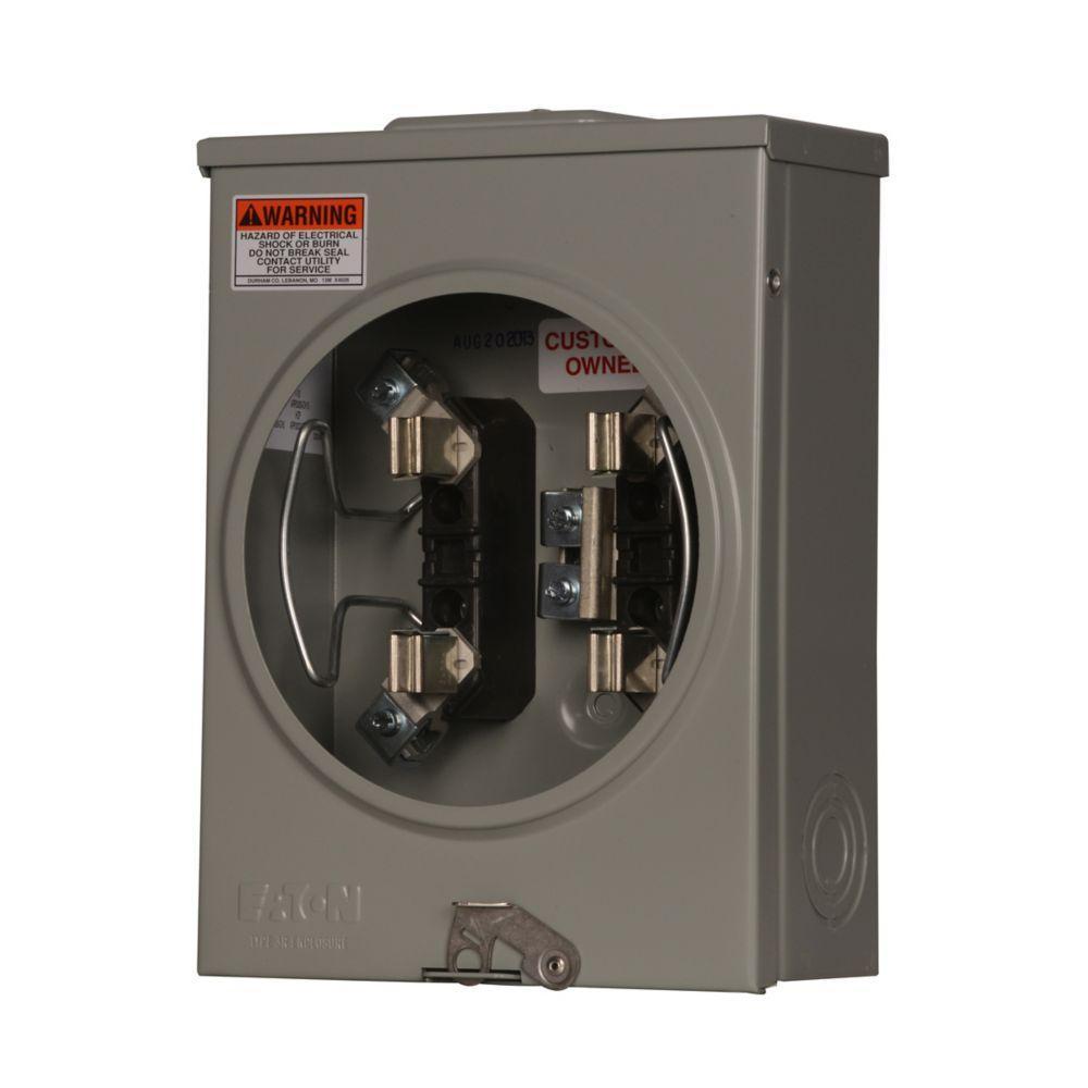 EATON EATON URS101CCPLCH 1-Position Meter Socket 600 VAC 125 A