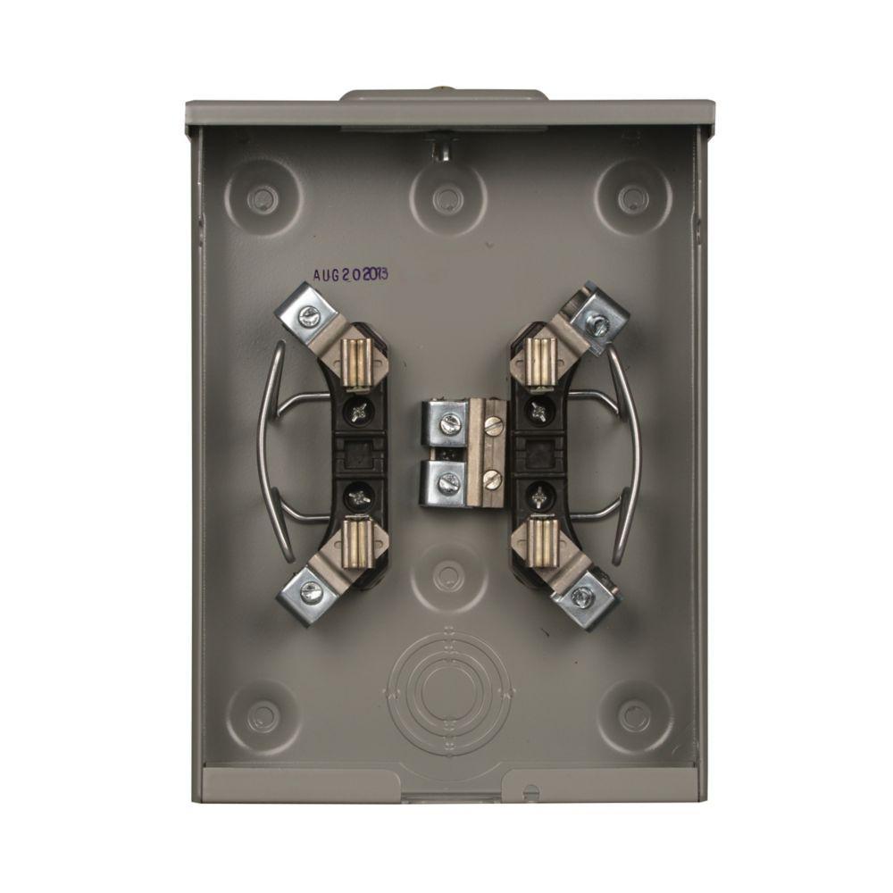 EATON EATON URS101CCPLCH 1-Position Meter Socket 600 VAC 125 A