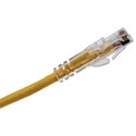 HUBBELL WIRING HUBBELL PREMISE WIRING HC6Y03 P-Cord, Nextspeed, Cat6, Slim, Yl, 3Ft