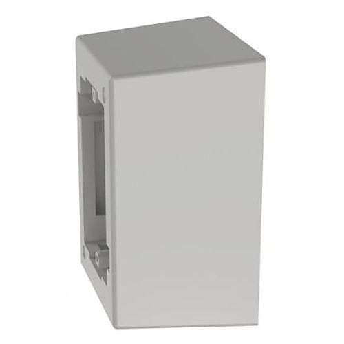 PANDUIT Panduit JB1DWH-A Pan-Way Low Voltage Surface Mount Outlet Box 1-Gang White