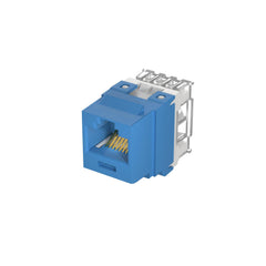 PANDUIT Panduit NK688MBU-Q Cat6 UTP RJ45 Punchdown Keystone Jack Module, Blue