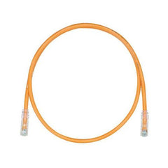 PANDUIT Panduit UTPSP6ORY PanNet TX6 PLUS Cat 6 24 AWG U/UTP Copper Stranded Connector 6 ft