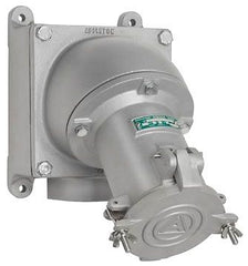 APPLETON Appleton ADJA20034200RS 200 Amp 3-Wire 4-Pole Flip Cover Receptacle