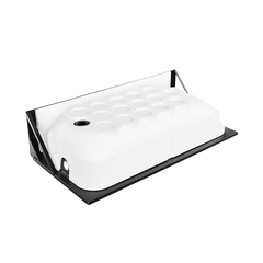 BOOTZ INDUSTRIES Bootz Industries 011-3444-00 MauiCast 60 Inch L x 30 Inch W x 16-5/8 Inch D Steel Professional Bathtub, Porcelain