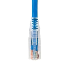 ICC ICC ICPCSP01BL CAT5e Clear Boot Patch Cord 1' (0.3m) Blue