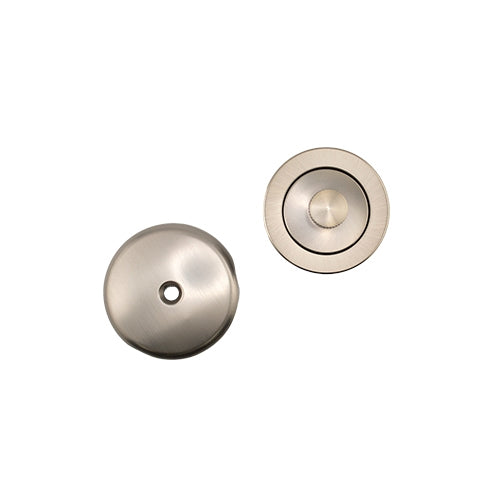 JB PRODUCTS JB Products 743PVCSNBX Lift and Turn PVC Half Bath Waste Kit Brushed Nickel 3/8 inch SCH 40