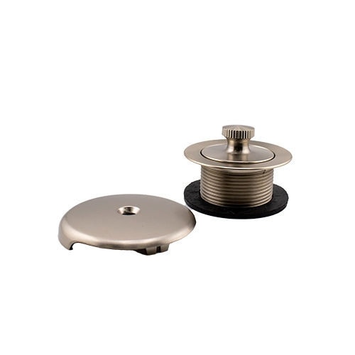 JB PRODUCTS JB Products 743PVCSNBX Lift and Turn PVC Half Bath Waste Kit Brushed Nickel 3/8 inch SCH 40