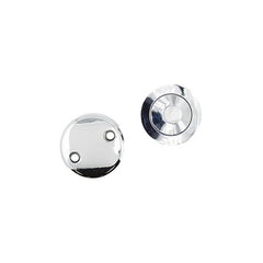 JB PRODUCTS JB Products HW35SPVCBX Push and Seal PVC Half Bath Waste Kit Chrome 3/8 inch, Single Hole, SCH 40
