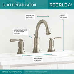 PEERLESS FAUCET P3523LF-BN BATH & KITCHEN FAUCETS