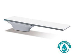 SR SMITH S.R.Smith 68-210-73810 Flyte-Deck II Stand and Fibre-Dive Board Complete | 8-Foot Taupe with Taupe Tread