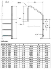 SR SMITH S.R.Smith 10043 4-Step Standard Plus Commercial Ladder With Stainless Steel Treads | 10043