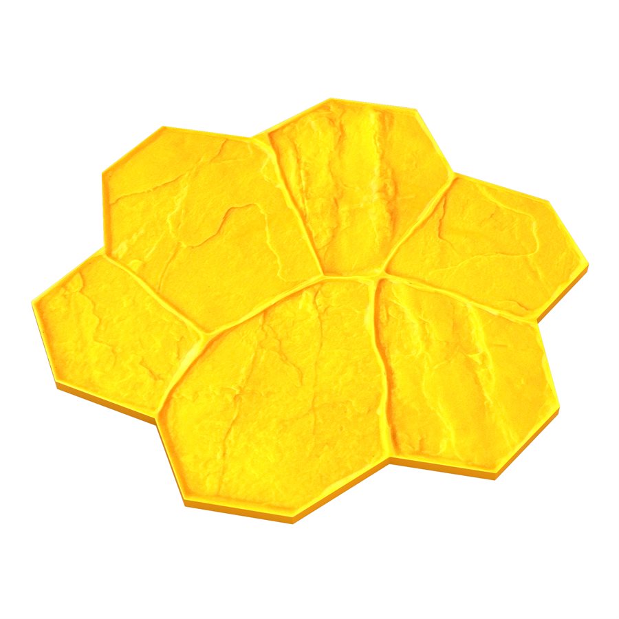 BONWAY BonWay 12-872 Floppy Mat - Random Stone - Yellow - 29 x 29