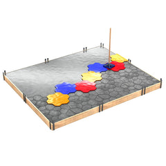 BONWAY BonWay 12-872 Floppy Mat - Random Stone - Yellow - 29 x 29