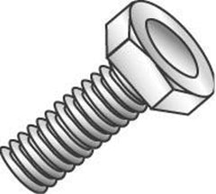 CULLY CULLY 54816 1/2-13 x 1IN Bolts, Hex Head, Full Thread, Silicon Bronze, 50/Jar