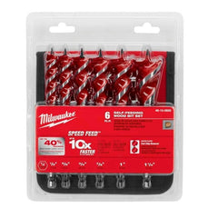MILWAUKEE Milwaukee 48-13-0600 6 Piece High Speed Steel Auger Drill Bit Set