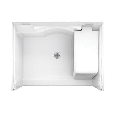 STERLING HVAC Sterling 72281100-0 Accord 48 in Shower Base with Center Drain
