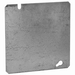 APPLETON Appleton 8487 Flat Electrical Box Cover 4-11/16 in L x 4-11/16 in W Blank Cover