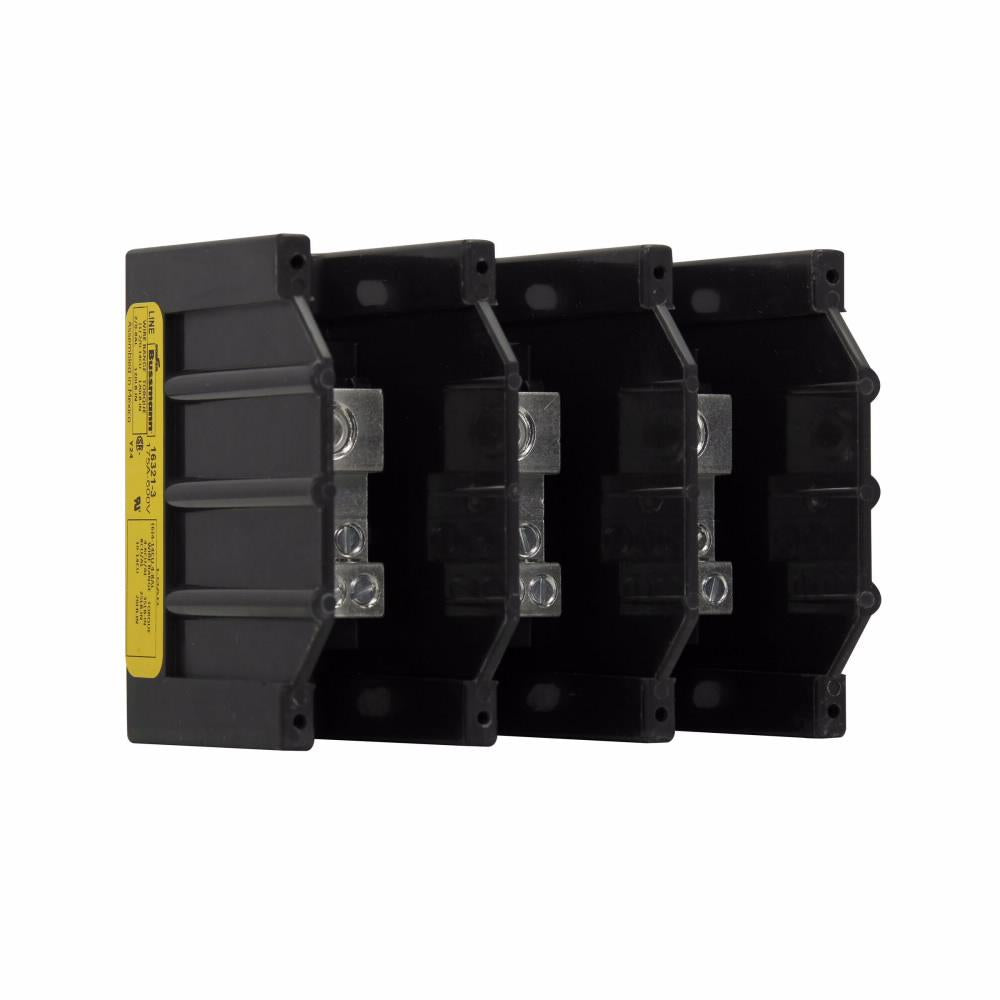 BUSSMANN Bussmann 16321-3 BSF 600 VAC/VDC Barrier Power Distribution Block