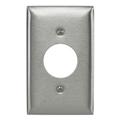 HUBBELL WIRING Hubbell SS7 HWD Wiring Device-Kellems 1-Gang Standard Receptacle Wall Plate