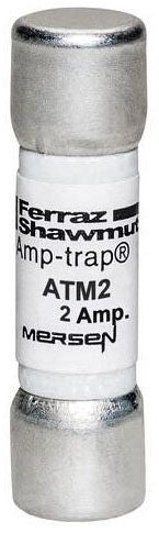 MERSEN Mersen ATM2 Fast Acting Fuse 600 VAC/VDC 2 A