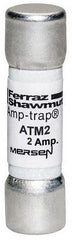 MERSEN Mersen ATM2 Fast Acting Fuse 600 VAC/VDC 2 A
