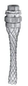 APPLETON Appleton STB-150SR Liquidtight Flexible Metal Conduit Connector With Wire Mesh Strain Relief