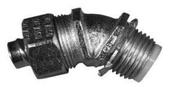 APPLETON Appleton STB-4575 Insulated Liquidtight Connector 45 Degree 3/4 Inch