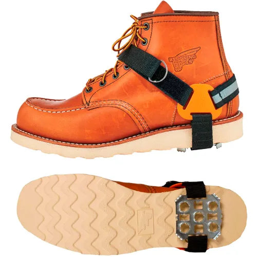 ERGODYNE Ergodyne 16777 TREX Strap-On Heel Ice Traction Device, M/L, Black