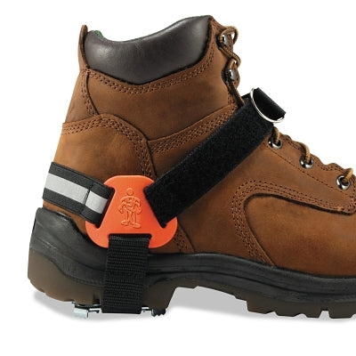 ERGODYNE Ergodyne 16777 TREX Strap-On Heel Ice Traction Device, M/L, Black