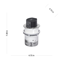 HUBBELL WIRING Hubbell Wiring RCT600ALU HWS RCT600ALU 15A Receptacle