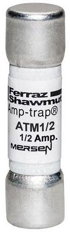MERSEN Mersen ATM1/2 Low Voltage Fast Acting Fuse 0.5 A 600 VAC/VDC 100 kA