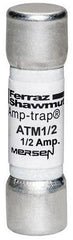 MERSEN Mersen ATM1/2 Low Voltage Fast Acting Fuse 0.5 A 600 VAC/VDC 100 kA