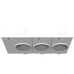 MILBANK Milbank U8213-XL-KK-BLG 4 Term, Ringless, Small Closing Plate, Horn Bypass, 3 Position, 7-8 Inch Barrel Lock Ground with Bracket Provision, 100 Amp, Side Wireway