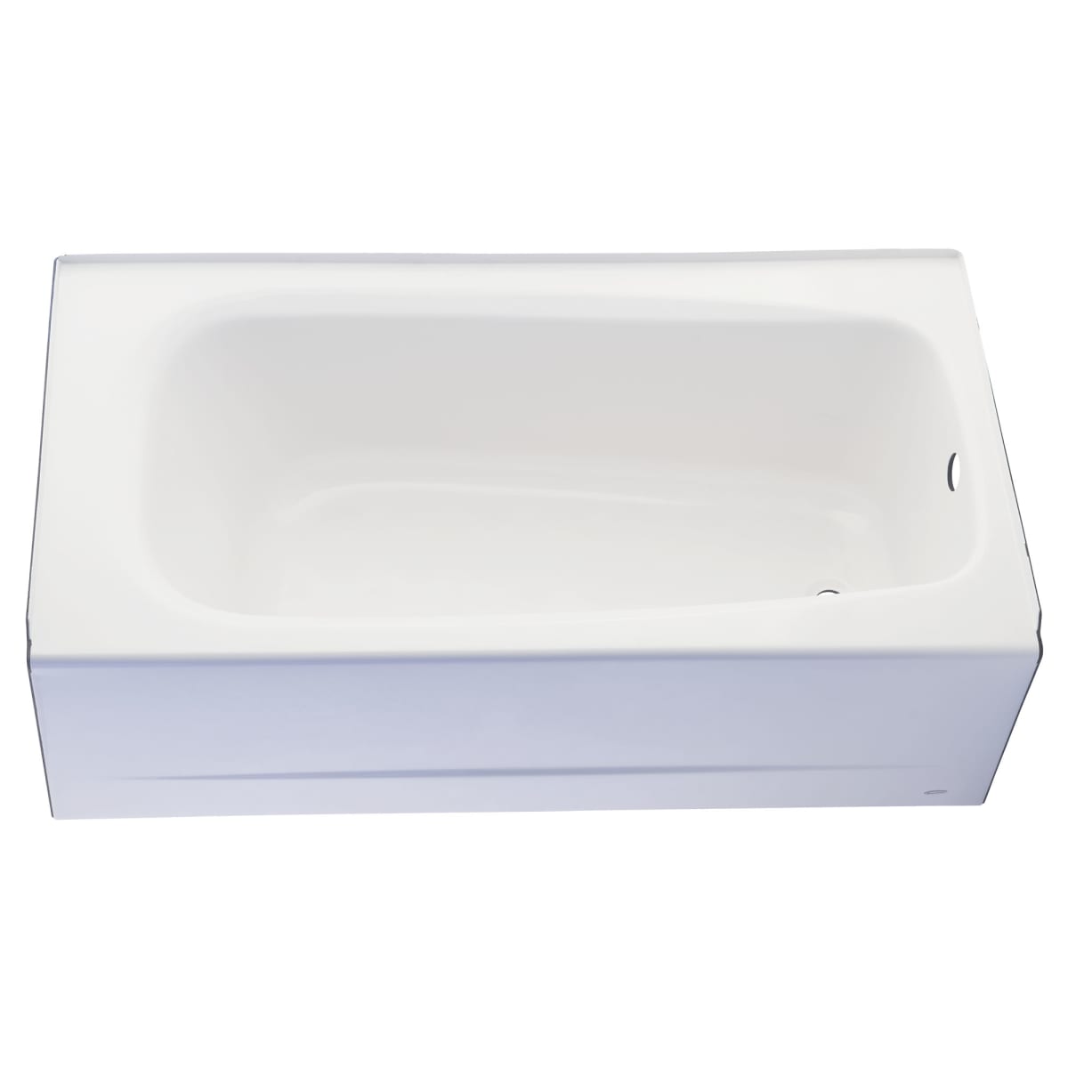 AMERICAN STANDARD American Standard 2461.002.011 Cambridge 60 in. x 32 in. Soaker Alcove Bathtub with Right Drain in Arctic