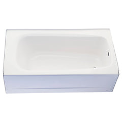 AMERICAN STANDARD American Standard 2461.002.011 Cambridge 60 in. x 32 in. Soaker Alcove Bathtub with Right Drain in Arctic