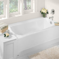 AMERICAN STANDARD American Standard 2461.002.011 Cambridge 60 in. x 32 in. Soaker Alcove Bathtub with Right Drain in Arctic