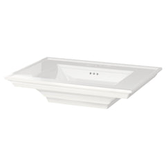 AMERICAN STANDARD American Standard 0297004.020 Town Square S 4 Centerset Pedestal Sink Top in White
