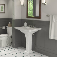 AMERICAN STANDARD American Standard 0297800.020 Town Square S 30 x 22-1/2 in. Rectangular Dual Mount Bathroom Sink in White