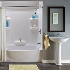 AMERICAN STANDARD American Standard 0268.008.020 Ravenna® 24-1/2 x 20 in. Oval Pedestal Bathroom Sink in White