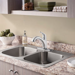 AMERICAN STANDARD American Standard 4433.100.002 QUINCE Pull-Out/Pull-Down Kitchen Faucet Polished Chrome