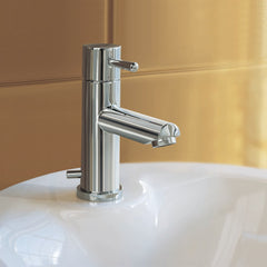AMERICAN STANDARD American Standard 2064101.002 Serin Single Handle Monoblock Bathroom Sink Faucet in Polished Chrome