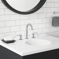 AMERICAN STANDARD American Standard 7105801.002 Studio S Two Handle Widespread Bathroom Sink Faucet in Polished Chrome