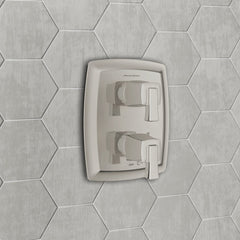 AMERICAN STANDARD American Standard TU353740.013 Townsend® 2-Handle Integrated Shower Diverter Trim Only in Polished Nickel