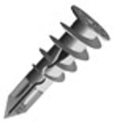 CULLY CULLY 39940J #8 x 1-1/4 Double Drywall Anchor, Phillips, Includes #2 x 2 Driver Bit,Jar