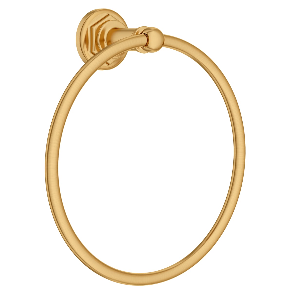 DXV DXV D35155190.427 Oak Hill Towel Ring in Satin Brass