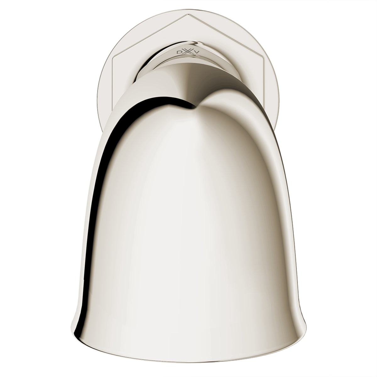 DXV DXV D35155760.150 Oak Hill Wall Mount Bathtub Spout in Platinum Nickel