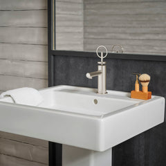 DXV DXV D3510512C.100 Percy Single Handle Bathroom Faucet with Loop Handle in Polished Chrome